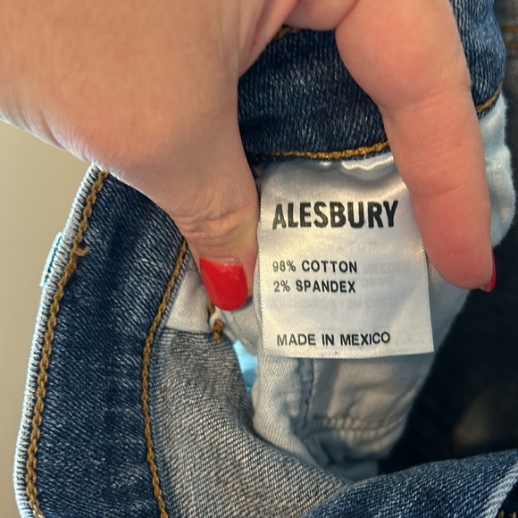 Alesbury straight leg jeans preppy workwear western concert fall winter - Picture 4 of 7